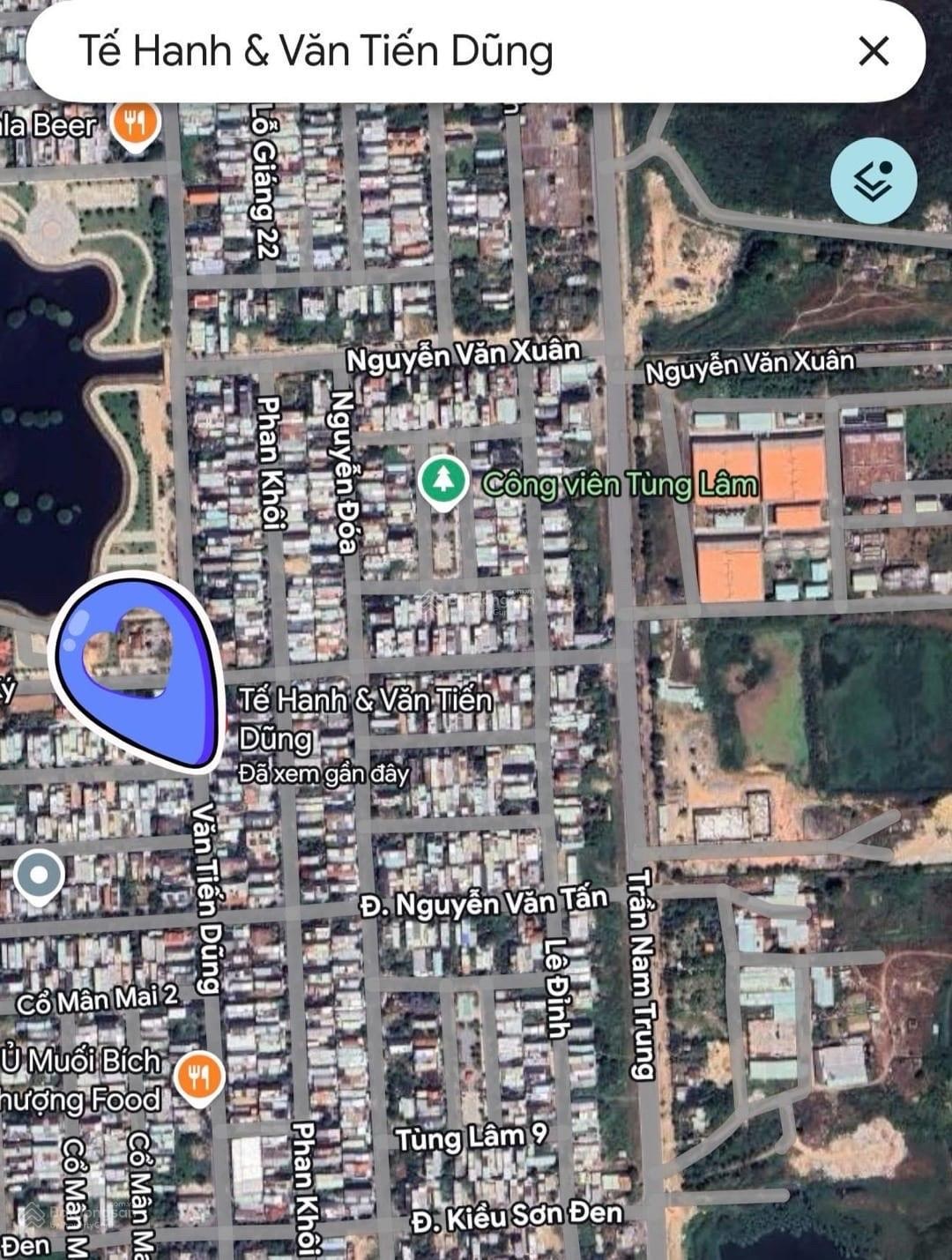 SIÊU PHẨM LÔ GÓC HOÀ XUÂN! 2 mặt tiền đường Văn Tiến Dũng vị trí đẹp 118m2 kinh doanh thuận lợi