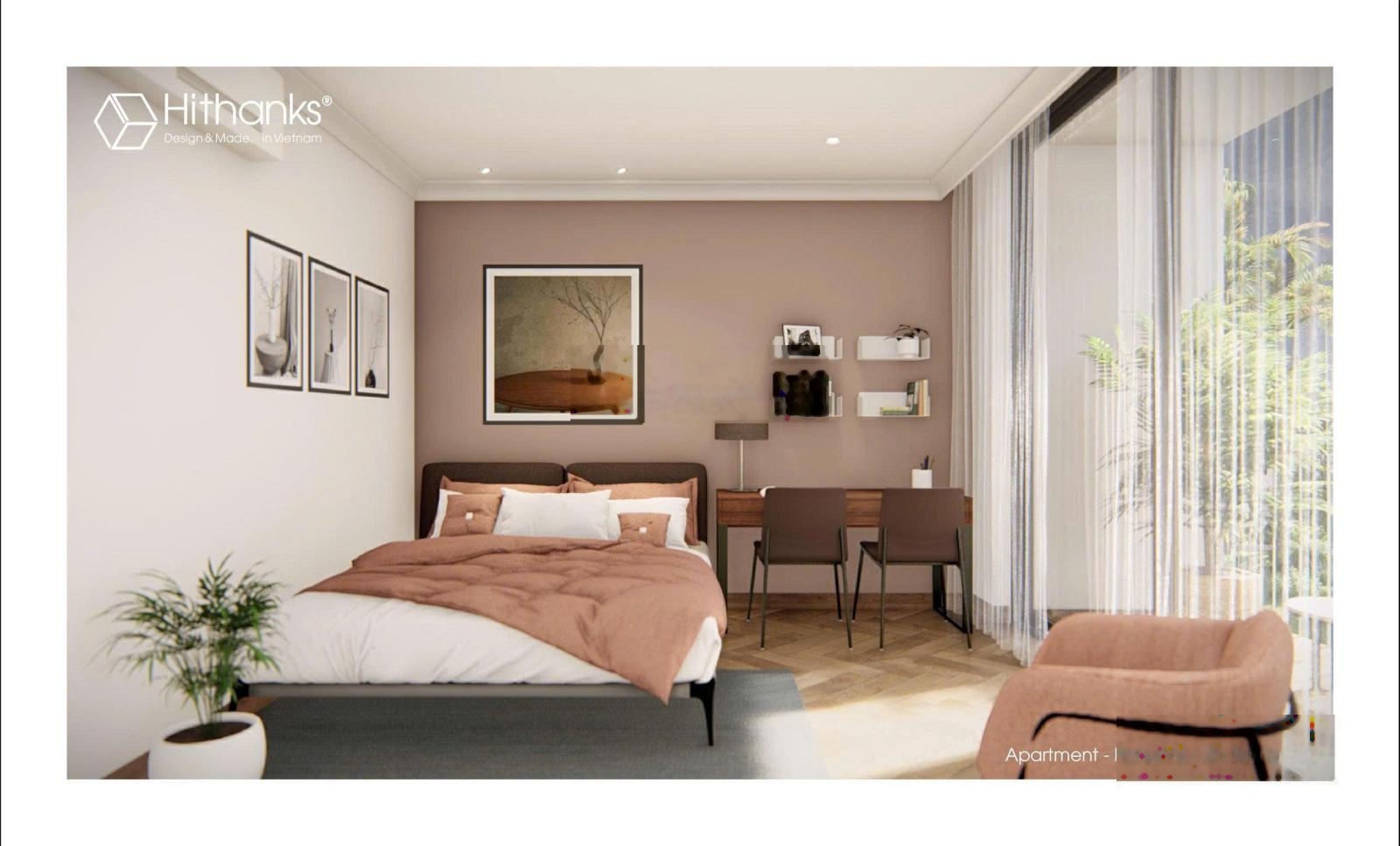 Cho thuê căn hộ studio the panoma - trống sẵn