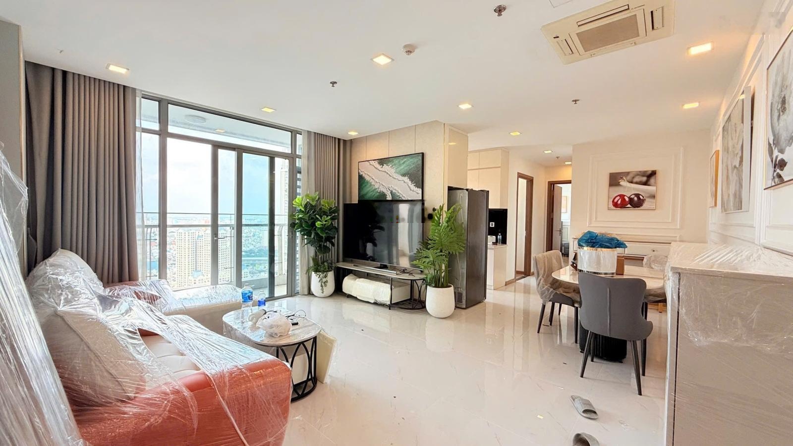 Bán căn P7 84m2 2PN 2WC vuông vức, view thành phố
