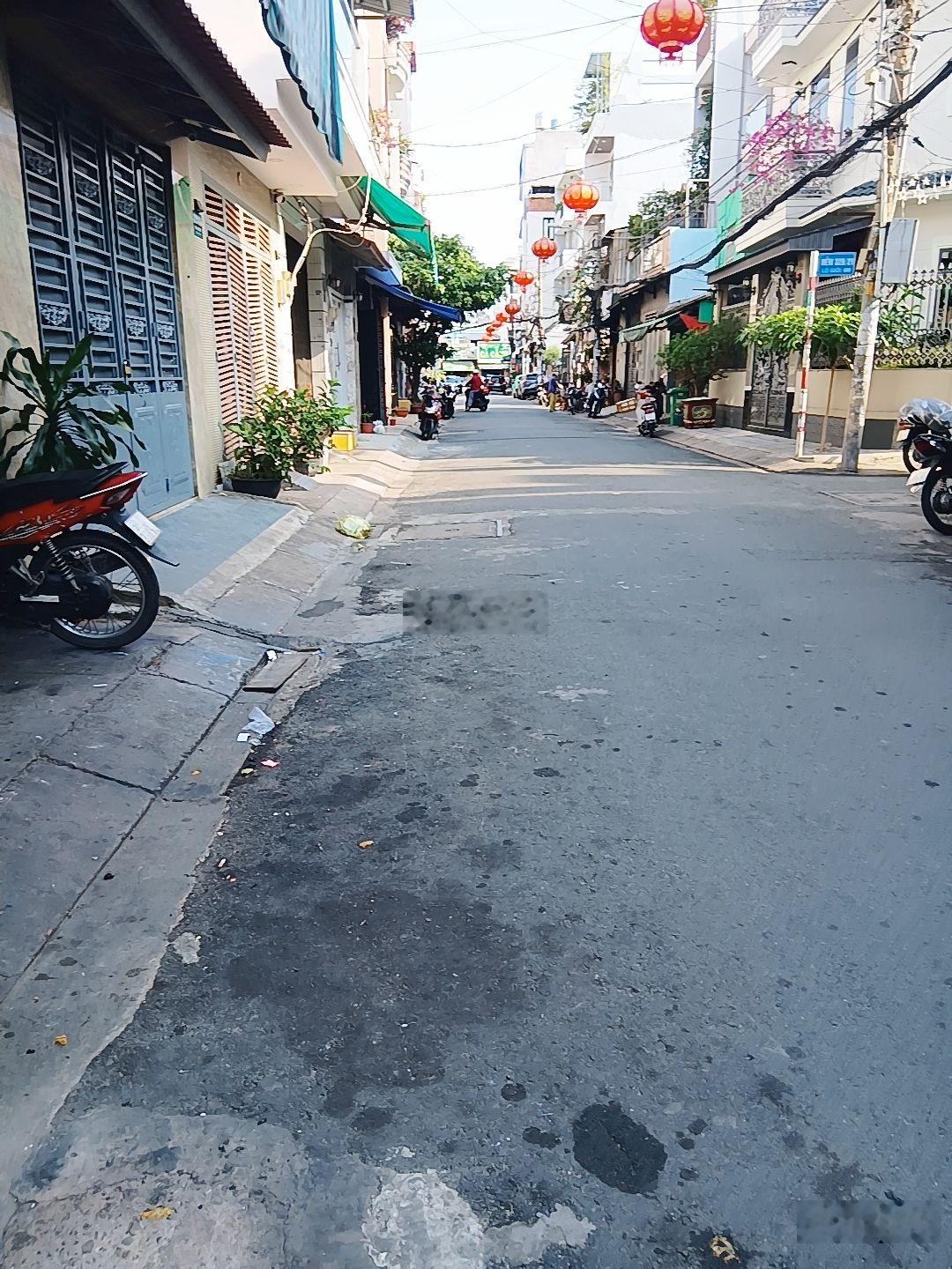 Nhà tân hương, hẻm 7m, dt 4x15m, 5 tầng, 6pn, giá 8.x tỷ