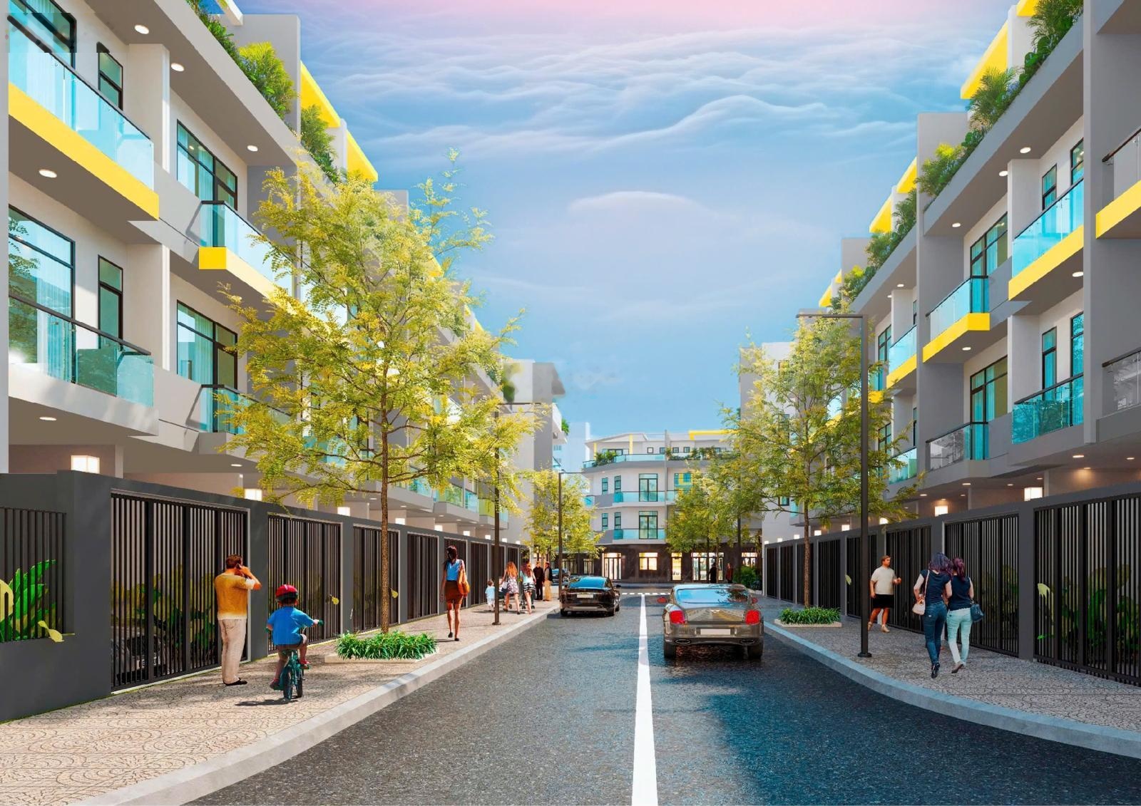 Bán gấp biệt thự Bcons Uni Valley, 9,896 tỷ, 84m2, Đông Hòa, Dĩ An, Bình Dương