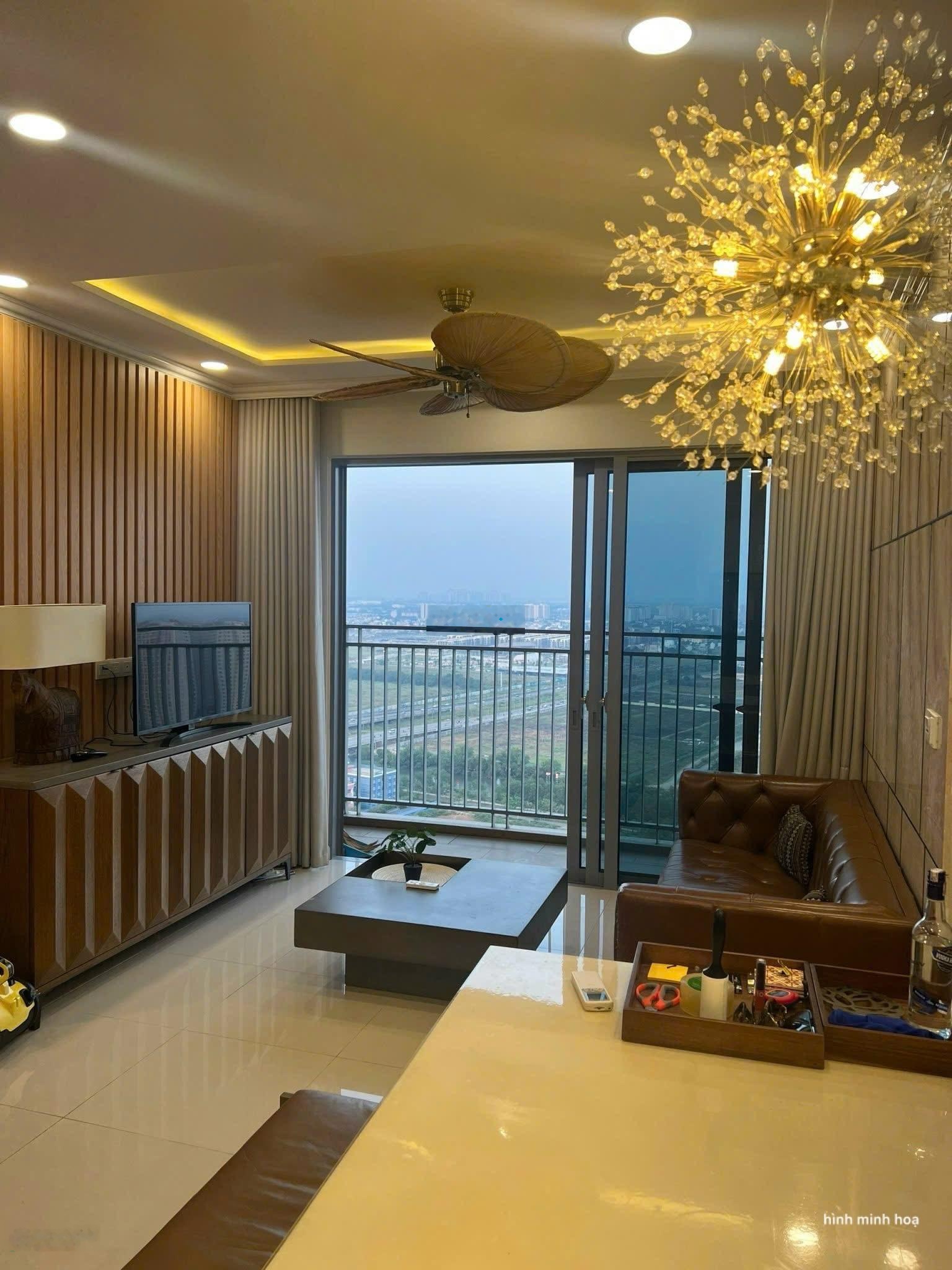 Cho thuê CC tại Palm Heights, giá siêu hời 10 triệu VND, 105m2, 3PN, 2WC, nhiều tiện ích