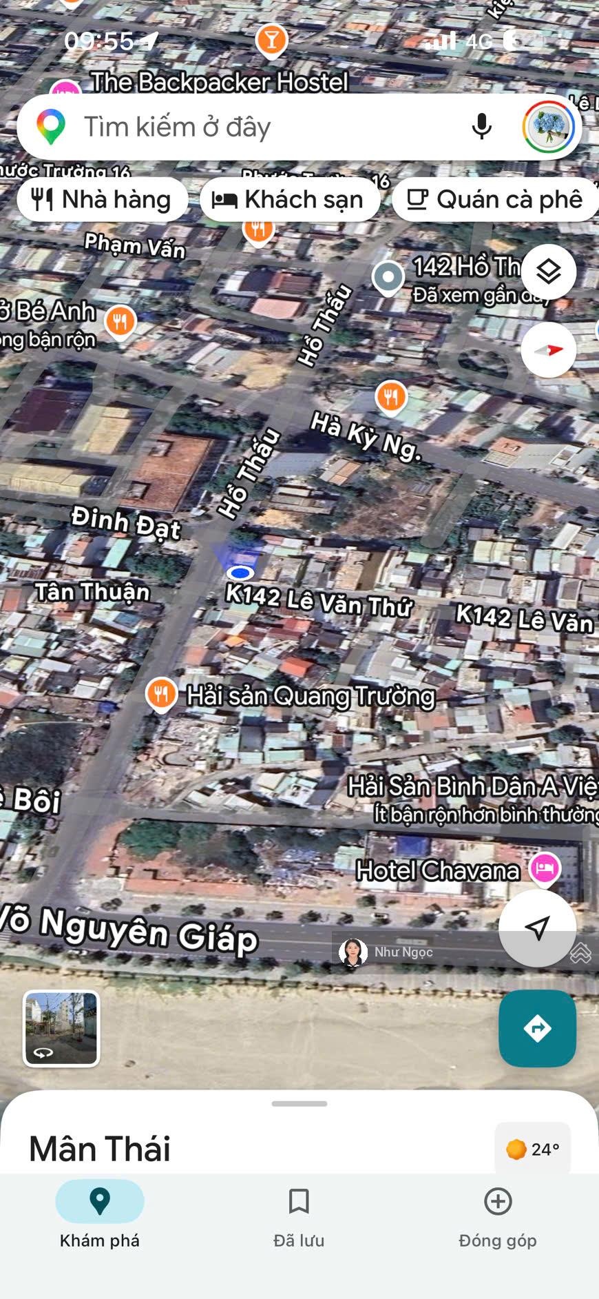 Cần bán nhanh lô đất mt lê văn thứ kiệt ô tô cách biển 300m