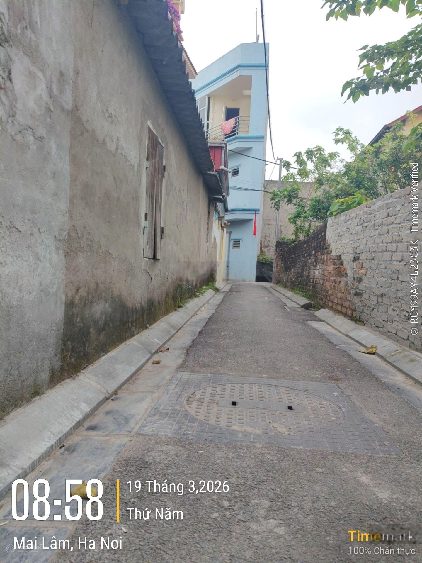 Bán đất lê xá, đông anh. gần oto tránh, khu đấu giá. dân cư đông đúc, 2km tới big c long biên.
