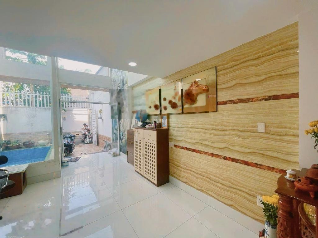 Nhà 4 tầng, 117m2(5x23,5m). Nở hậu. HXH 5m thông Đs21, Quang Trung, P8, Gò Vấp. Chỉ 10 tỷ