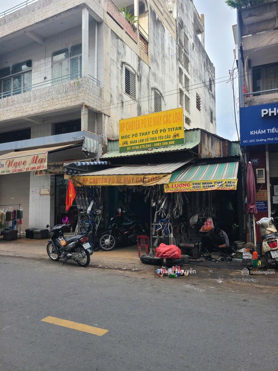 Bán gấp MT đường Phó Cơ Điều quận 5 DT 5x19m hậu 8m DTCN 105m2 nhà c4 xây mới giá 25 tỷ