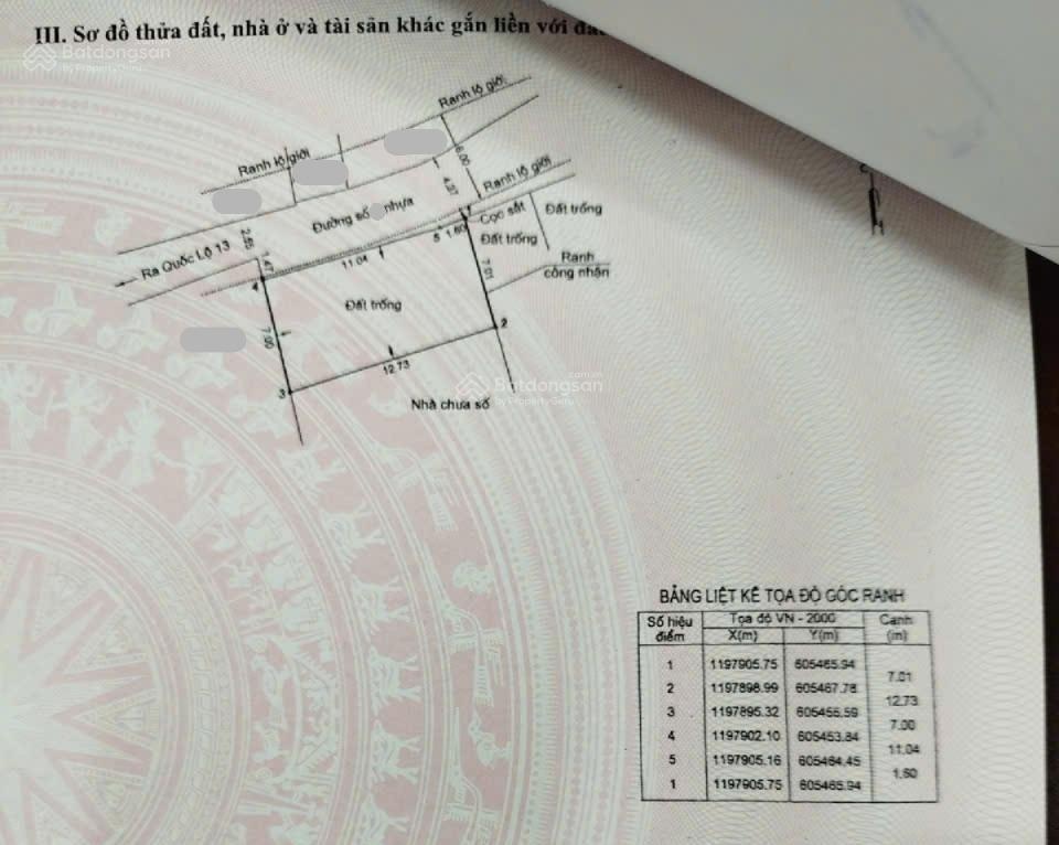 Nền đất đẹp, gần đại học Luật chợ Bình Triệu, đất mặt tiền xe hơi, 100m ra QL 13