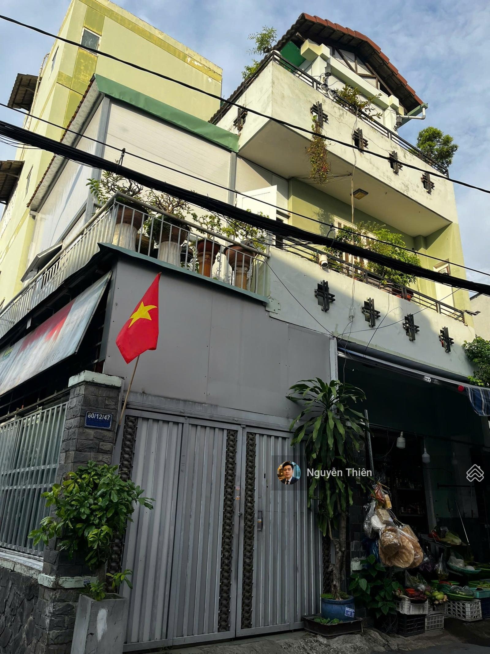 Căn Góc 2 Mặt tiền - Bán nhà Nguyễn Cửu Vân P17 Bình Thạnh 6x15m - Hẻm 6m thông xe hơi, Giá 15 tỷ