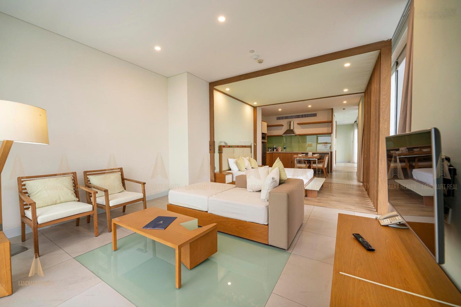 Nhượng lại căn 2PN Fusion - công chứng sang sổ, view Mỹ Khê, ở lâu dài hoặc đầu tư 40triệu