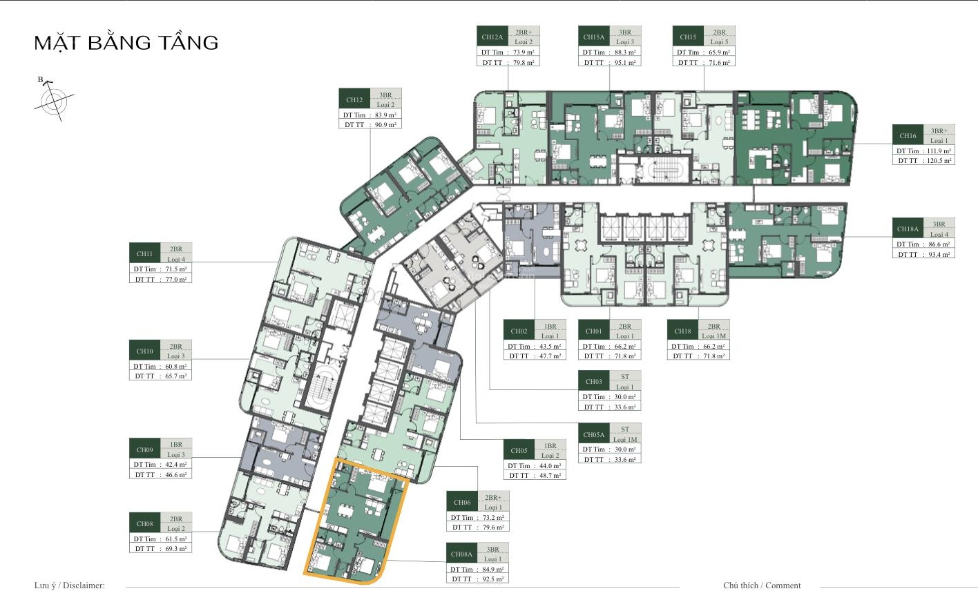 3 ngủ - 08A - A1 view hồ - kính cong - 85 m2 - 110 tr / m2 - 9,3 tỷ - vay 80% ahls 0% tới 31/8/2027