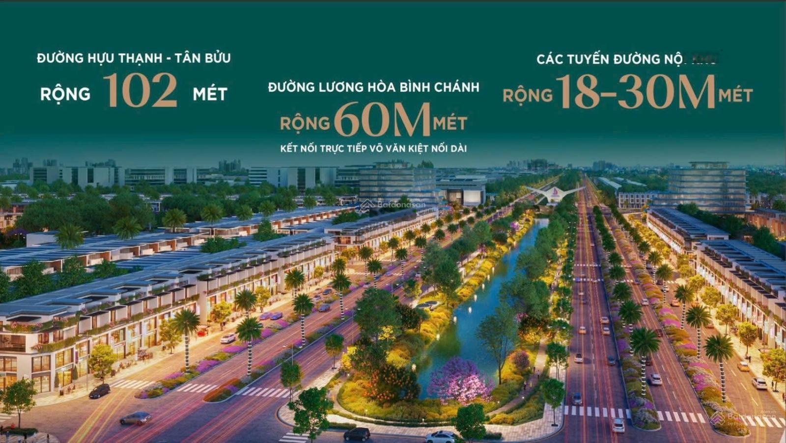 Dragon Eden đất nền sổ riêng, đối diện cụm khu công nghiệp 650ha liền kề Binh Chánh