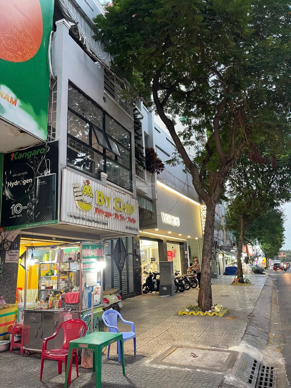 Bán nhà Mặt tiền Nguyễn Văn Luông, Quận 6, DT: 4.3x15m, nở hậu, 4 tầng đúc, giá 14 tỷ