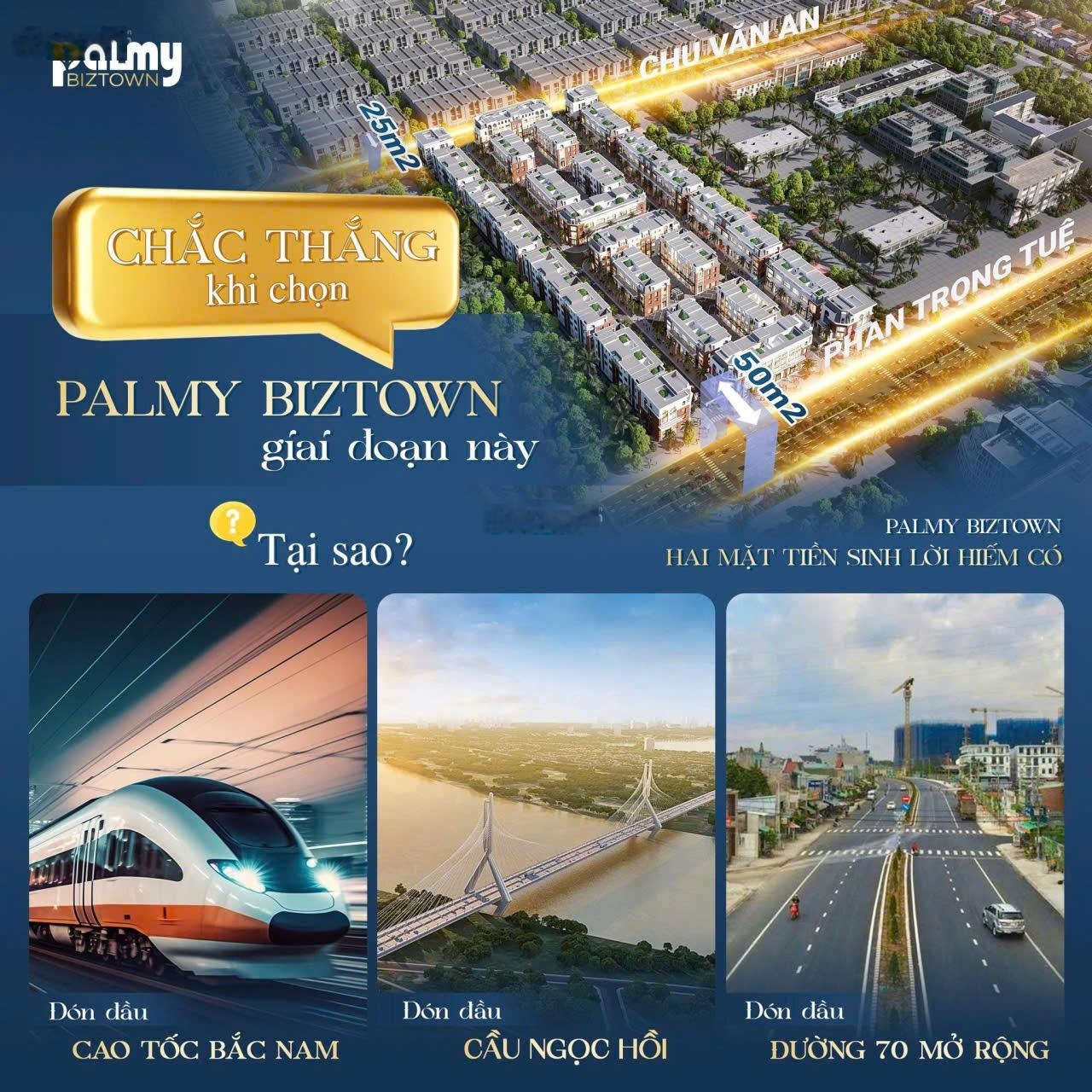 Lô đẹp hiếm 75,48m² đông nam tại palmy, không nhanh là mất