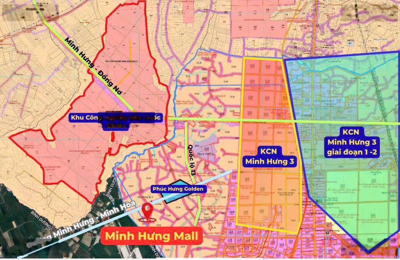 Sở hữu ngay đất sổ sẵn sát KCN Minh Hưng 3