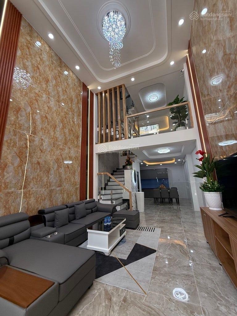 7TY4 -5 Tầng 50M2, 6PN HXH 6M Thông Nguyễn Văn Khối -Nhà Mới Full Nội Thất