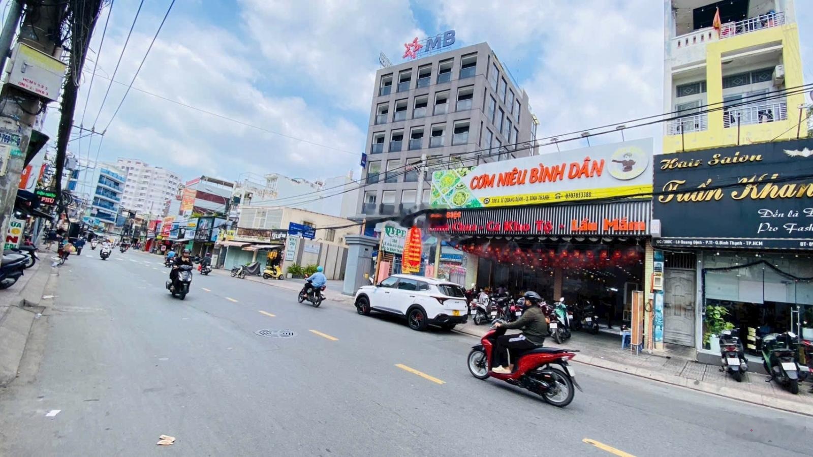 DT 8x24m - 191m2, MT ngay Lê Quang Định, kế UB Bình Thạnh, xây Hầm 7 Tầng quá đẹp