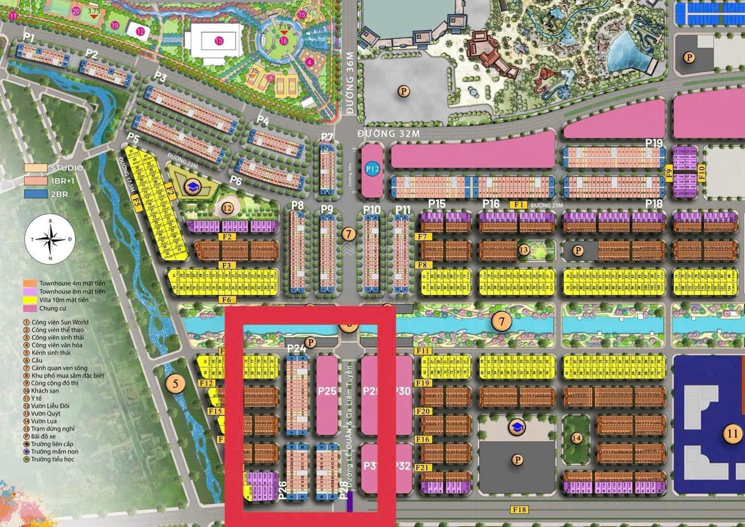 Giá chỉ 1,2 tỷ studio ở Sun Urban City tầng lửng trần 4,85m ngay cạnh Sun World