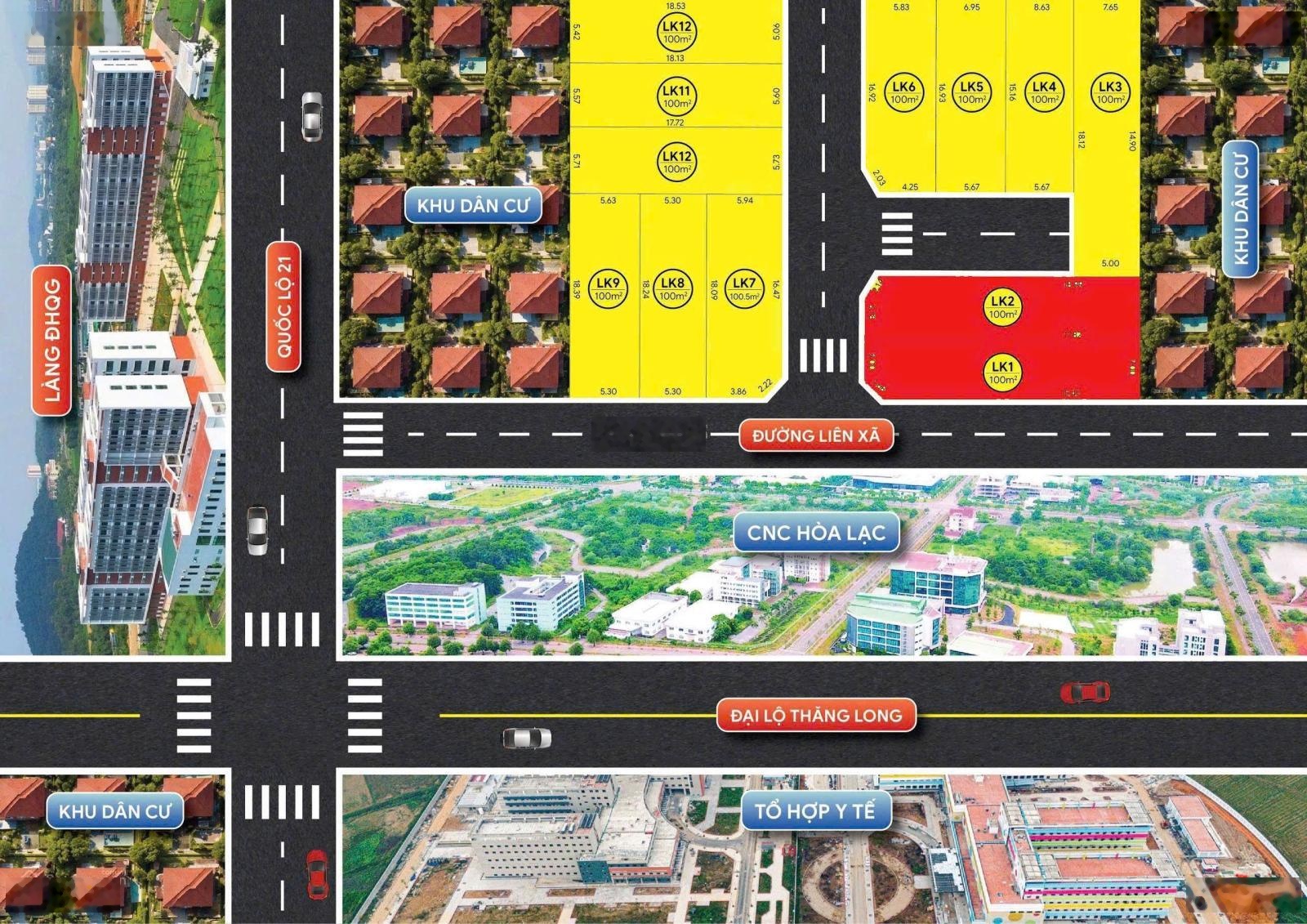 Mua Đất Hoà Lạc- Giữ Tiền An Toàn-Đón Sóng Dự Án-Tiềm Năng Tăng Giá Cao