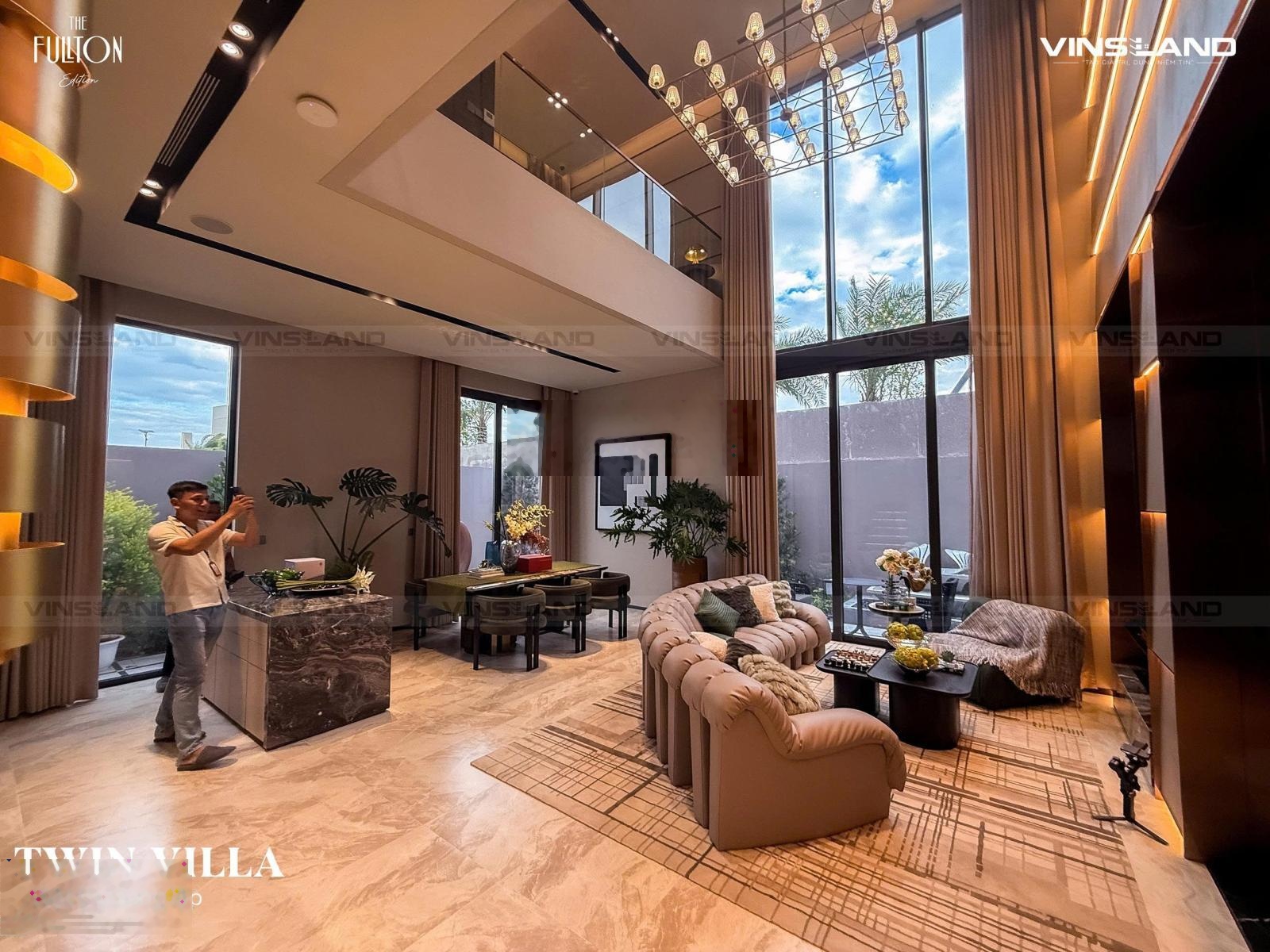 Hàng hiếm căn Song lập Fullton quỹ CapitaLand - 237 m2 - ngay lối đi bộ công viên, áp CSBH mới nhất