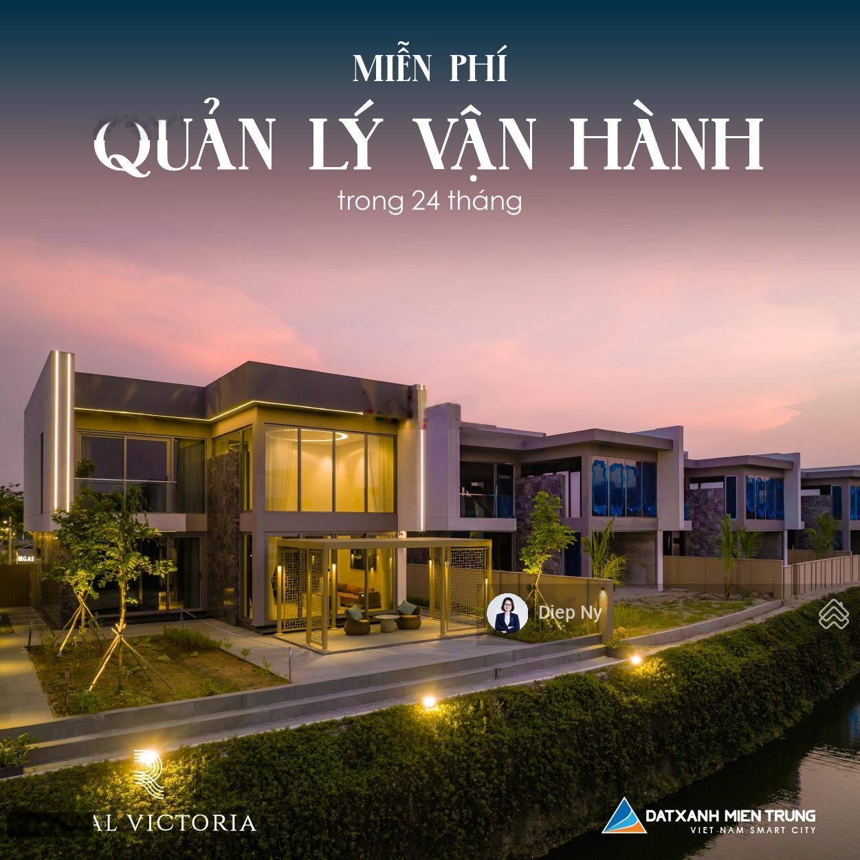 Bắt đáy ngay căn biệt thự 3 mặt tiền ven biển Đảo Ngọc Đà Nẵng Hội An, 358,9m2, giá chỉ 19,5 tỷ