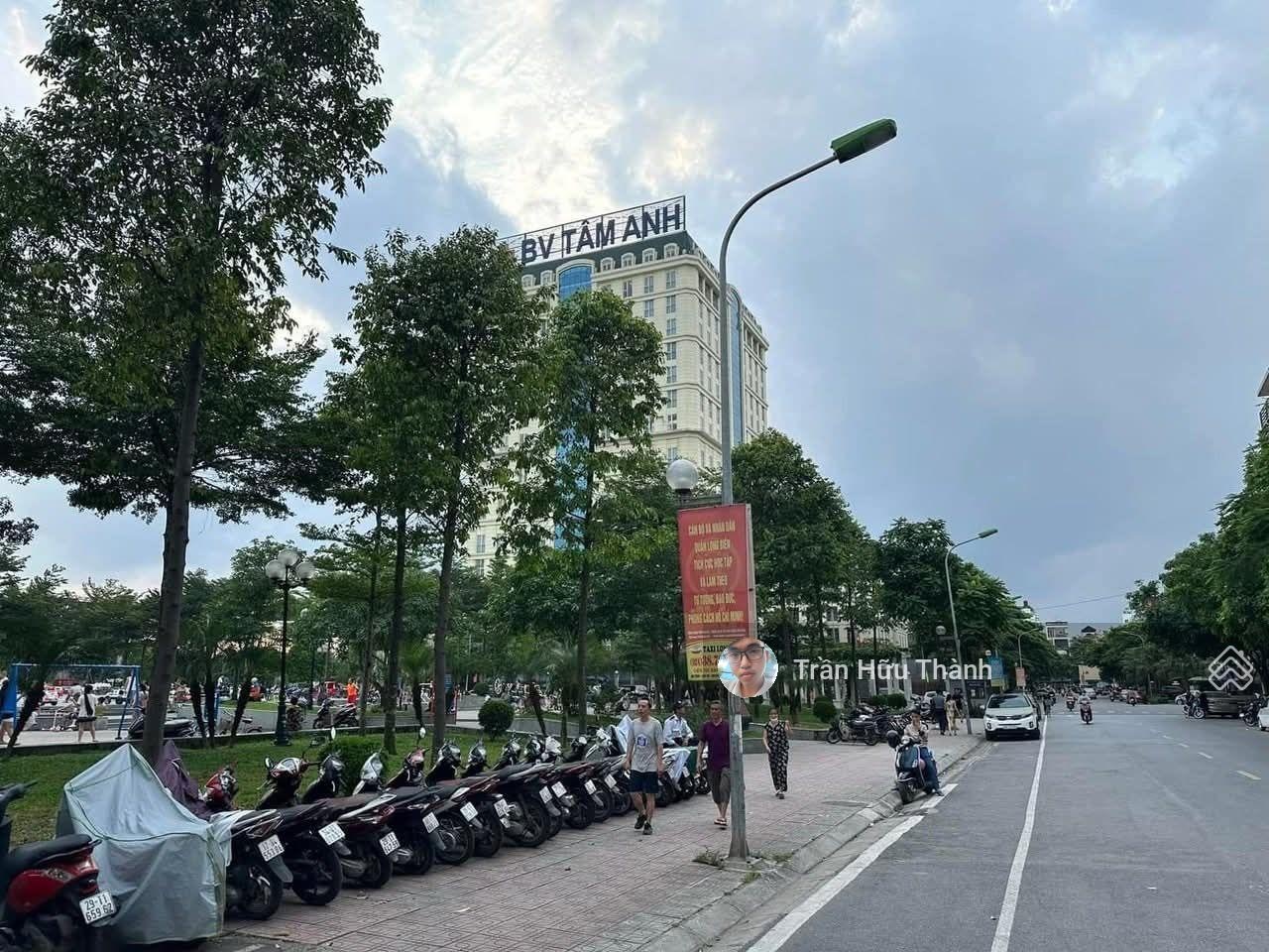 Siêu phẩm Tòa Building - 152M. Hồng tiến - Thông sàn - 6 Tầng. Kinh doanh - Vỉa hè Khủng.