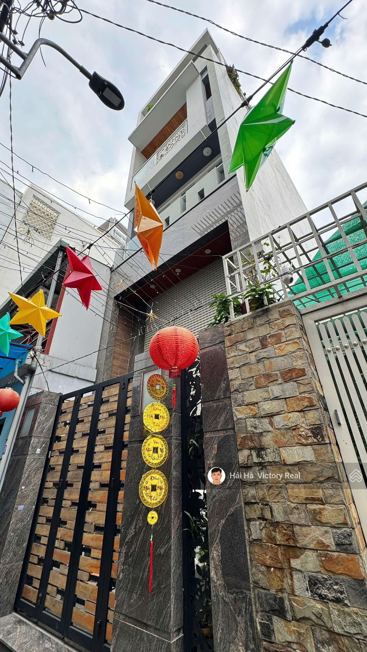 Bán nhà HXH đường Ba Vân, P Tân Bình _ DT: 4x 17m nở hậu 4,2m _ Trệt lửng 3 lầu, nhà đẹp vào ở ngay