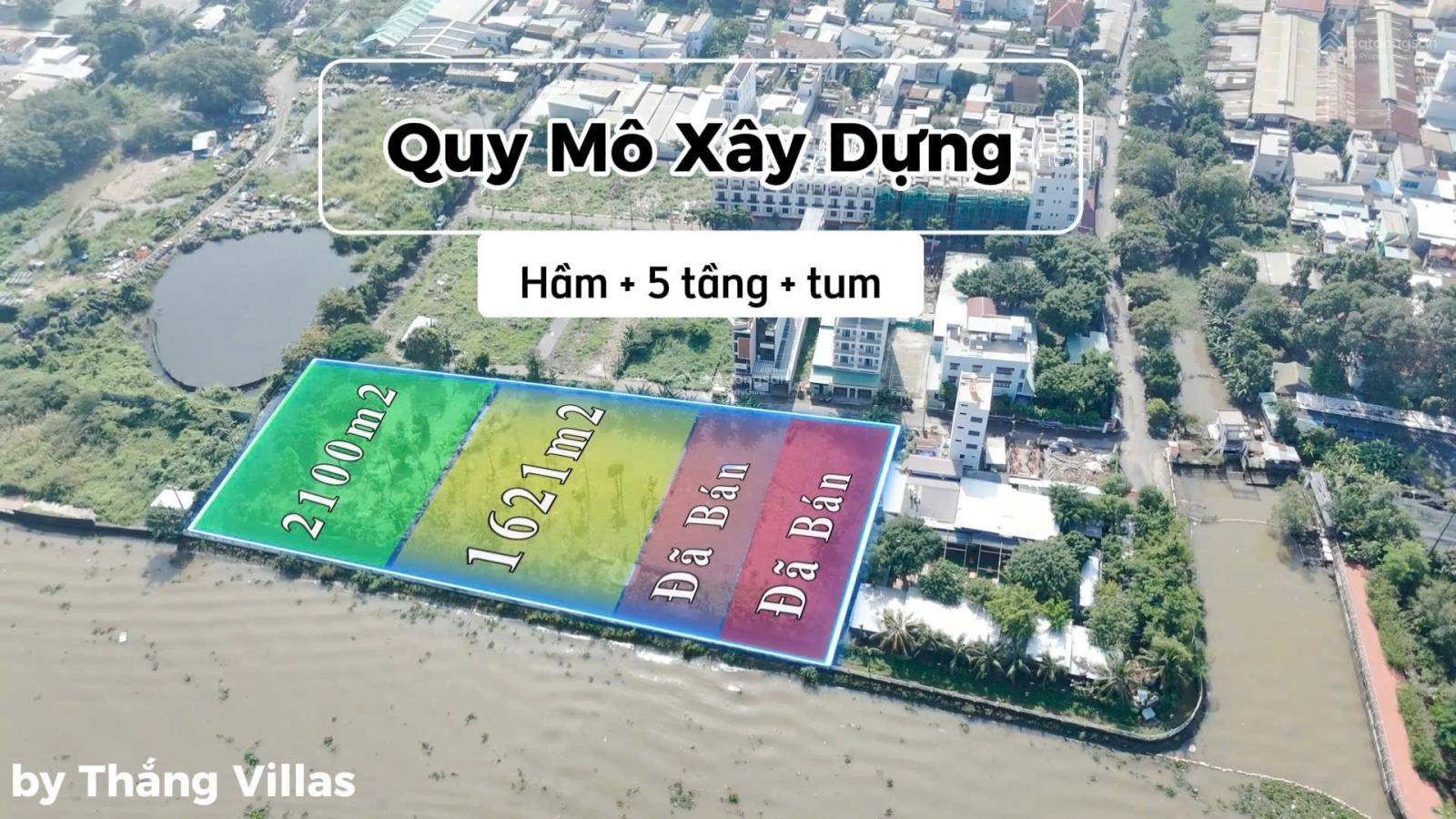 Nền biệt thự xây villa giáp sông liền kề vạn phúc city, ql 13, tphcm
