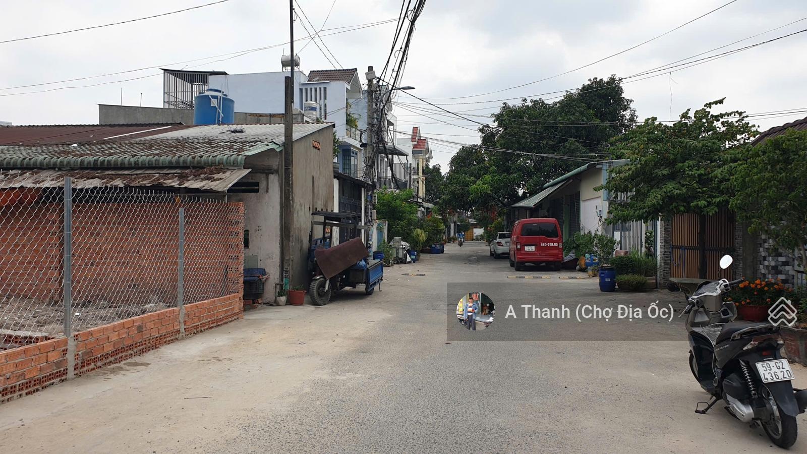 HOT- Đất thổ cư DT 5.8m, hậu 6.6m x 22m, hẻm 6m gần chợ Huế Bà Điểm Hóc Môn