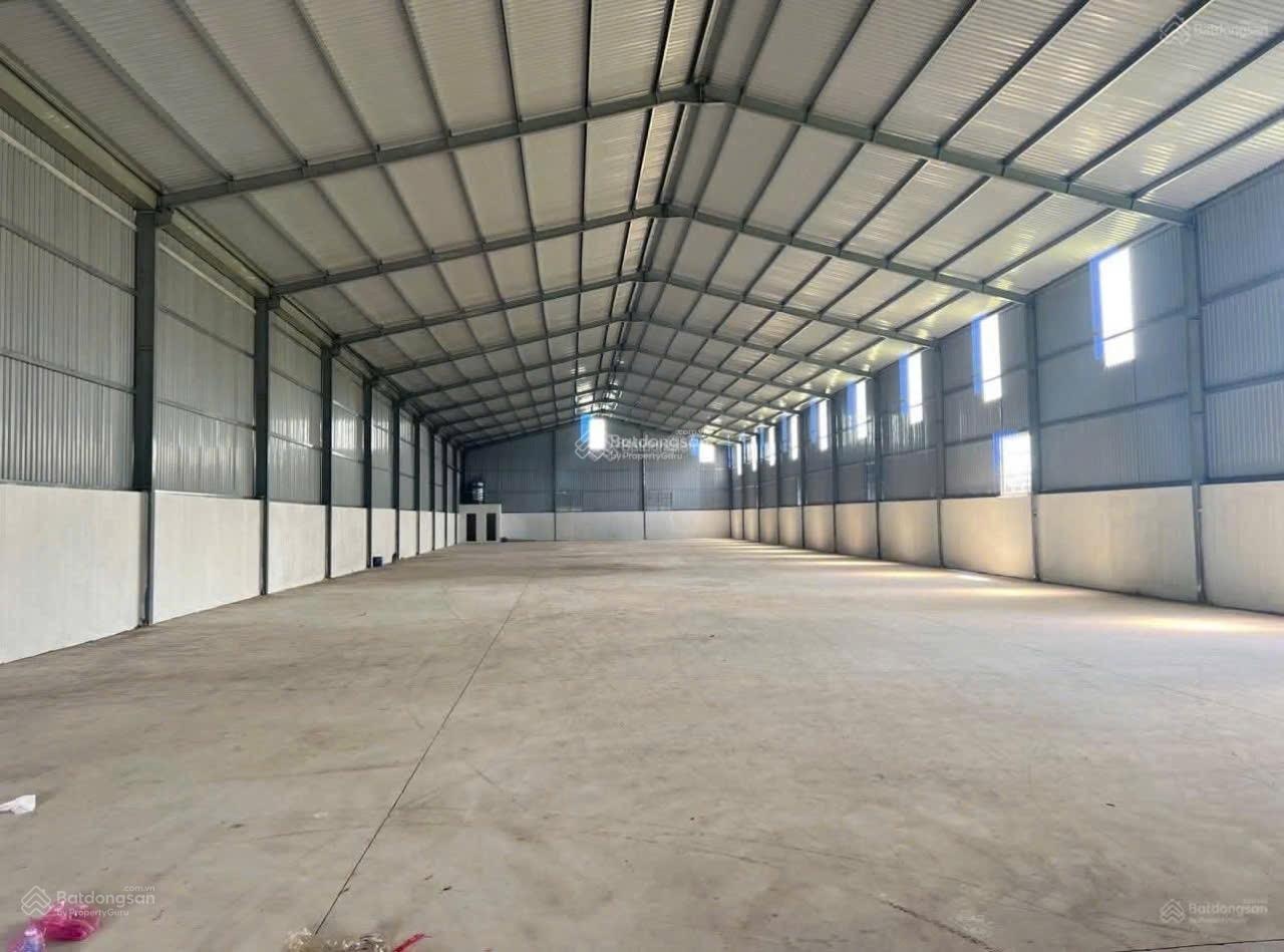 Kho xưởng 1300m2 (5 sân pikle ball) trần cao đẹp tải lớn Tam Bình