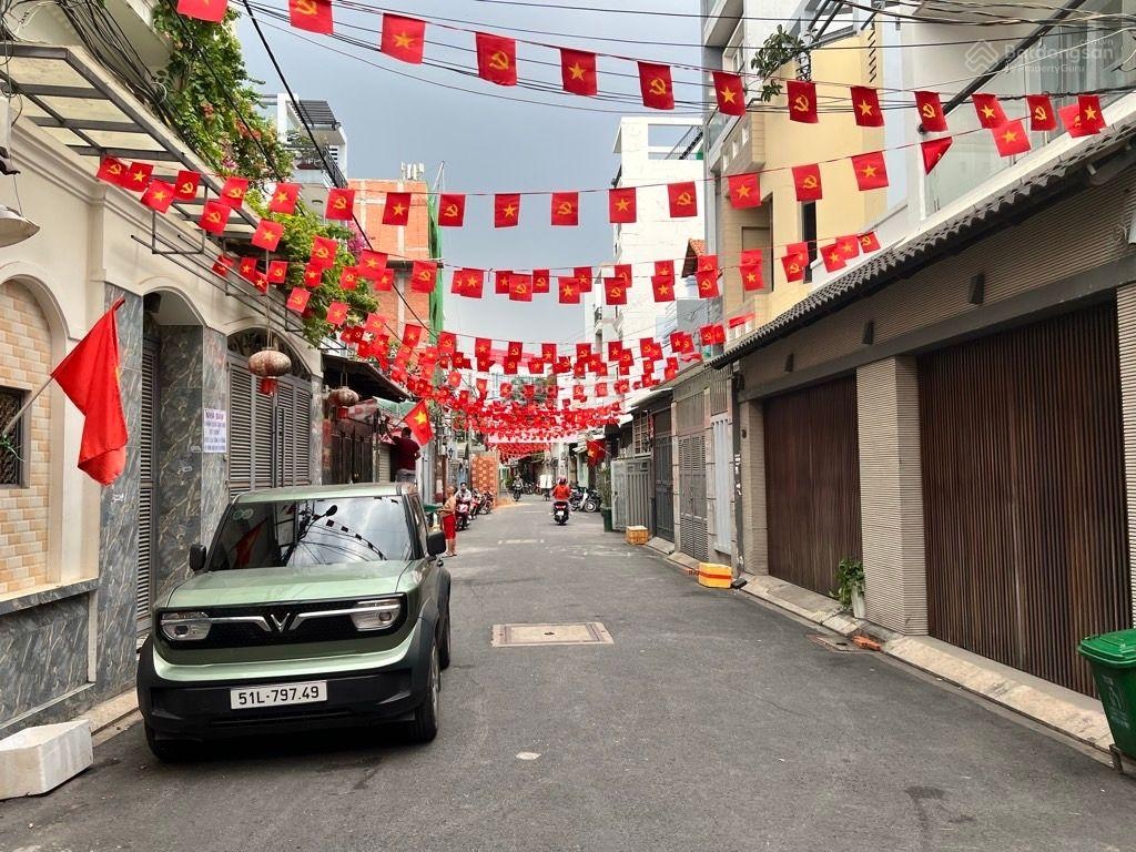 Nhà 180m2 (8 x 22m), hẻm 2 xe tải né, Lâm Văn Bền, tiện xây toà nhà Q7, nhỉnh 14 tỷ