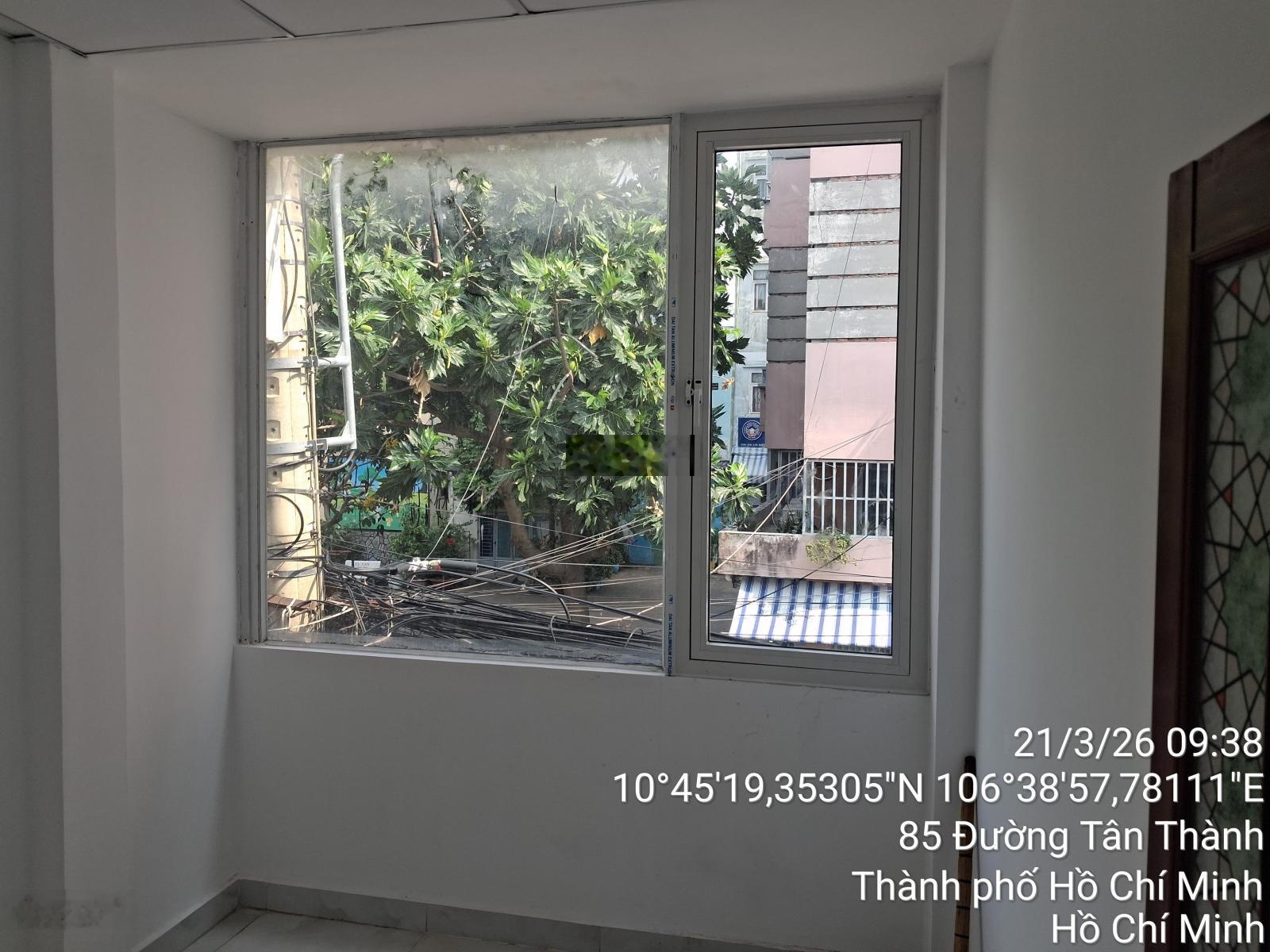 Cho thuê NR 3PN 2WC tại 73 Tân Thành, 12,5 triệu, 19,7m2, view đẹp