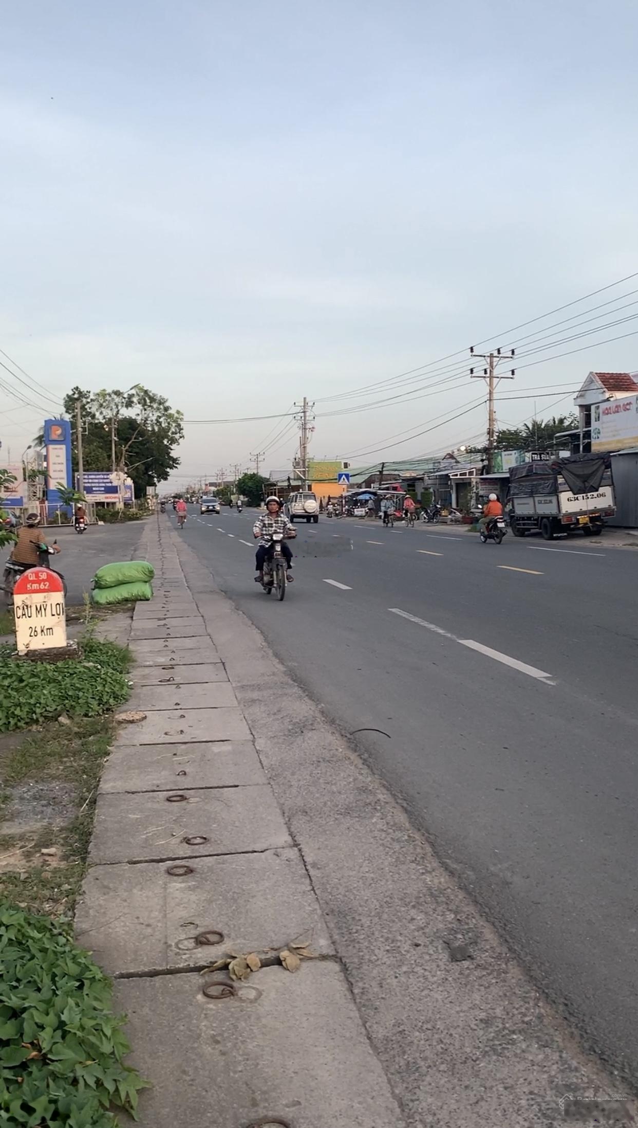 Cho thuê đất mặt tiền QL50 Xã Đồng Sơn Tỉnh Đồng Tháp (Gò Công Tây Tiền Giang cũ)