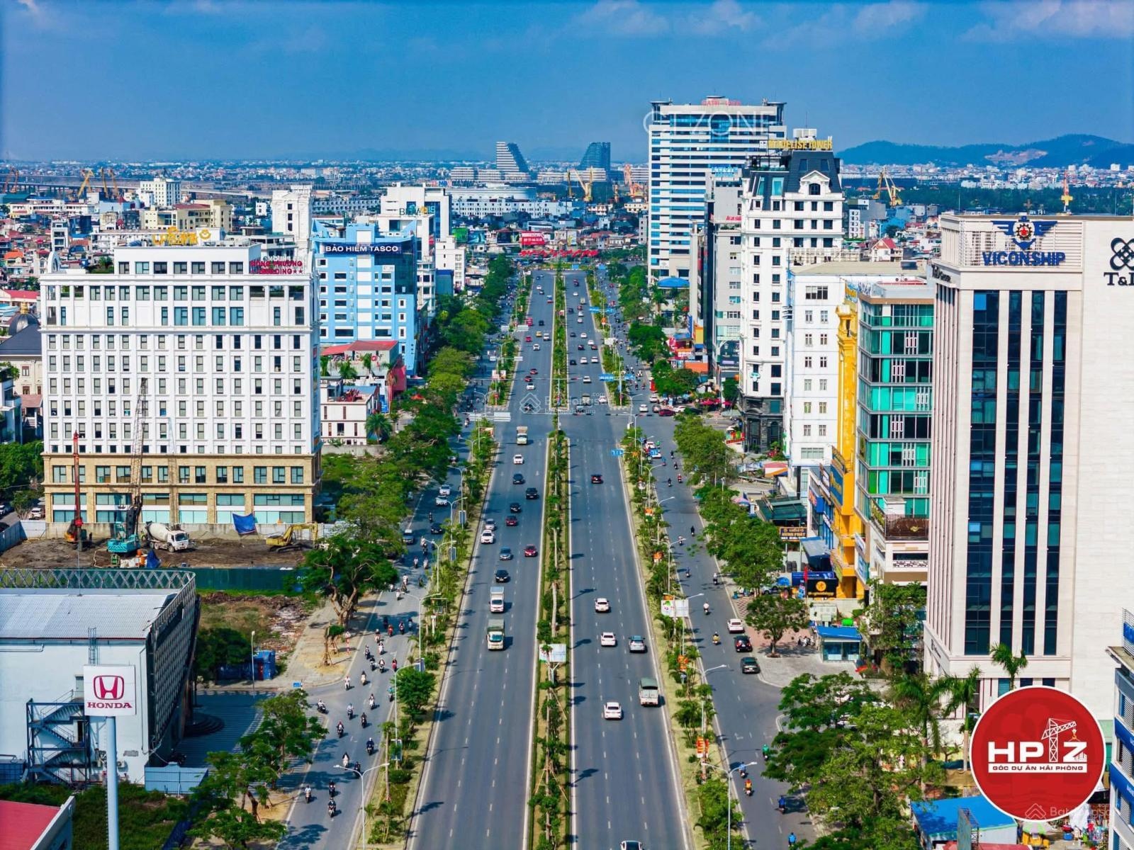 Cho thuê nhà mặt đường Lê Hồng Phong, vị trí đẹp gần ngã 5 Cát Bi Plaza, diện tích 595m2, ngang 17m