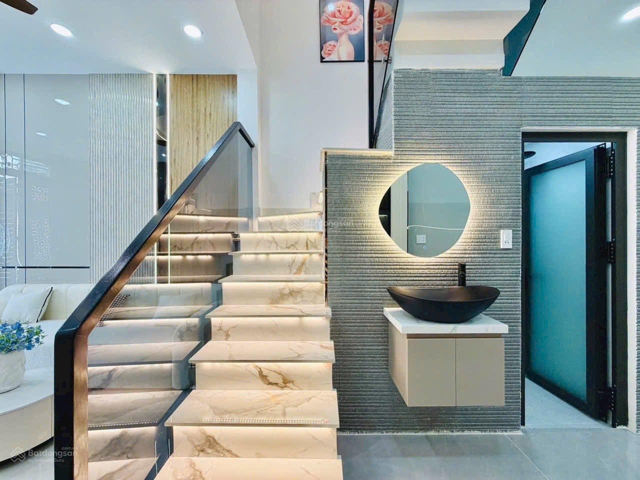 Bán nhà hxh huỳnh tịnh của, p.19, bình thạnh 1 trệt 2 lầu 3pn 3wc - dt 52m2 - shr giá 4 tỷ 290tr