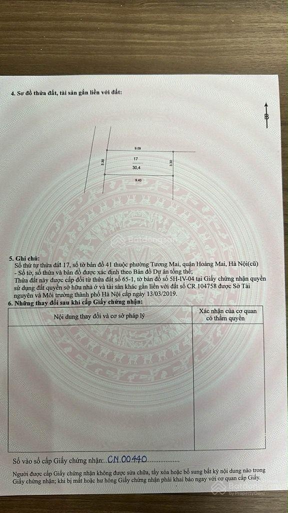 Trương định ,ngõ nông. dt 32m2,mt 3.3m,nhà mới 6 tầng,thanh máy. giá hiếm 7.8t