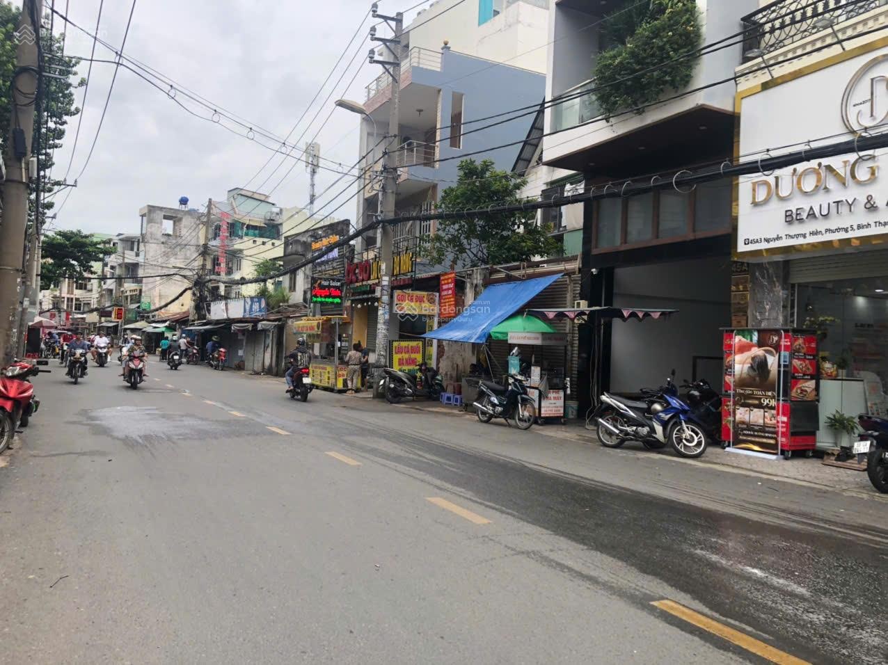 Bán mặt tiền Nguyễn Thượng Hiền, 4,5m x 21m cn 92m² 9 tầng Phường 5, Quận Bình Thạnh giá 24,5 tỷ