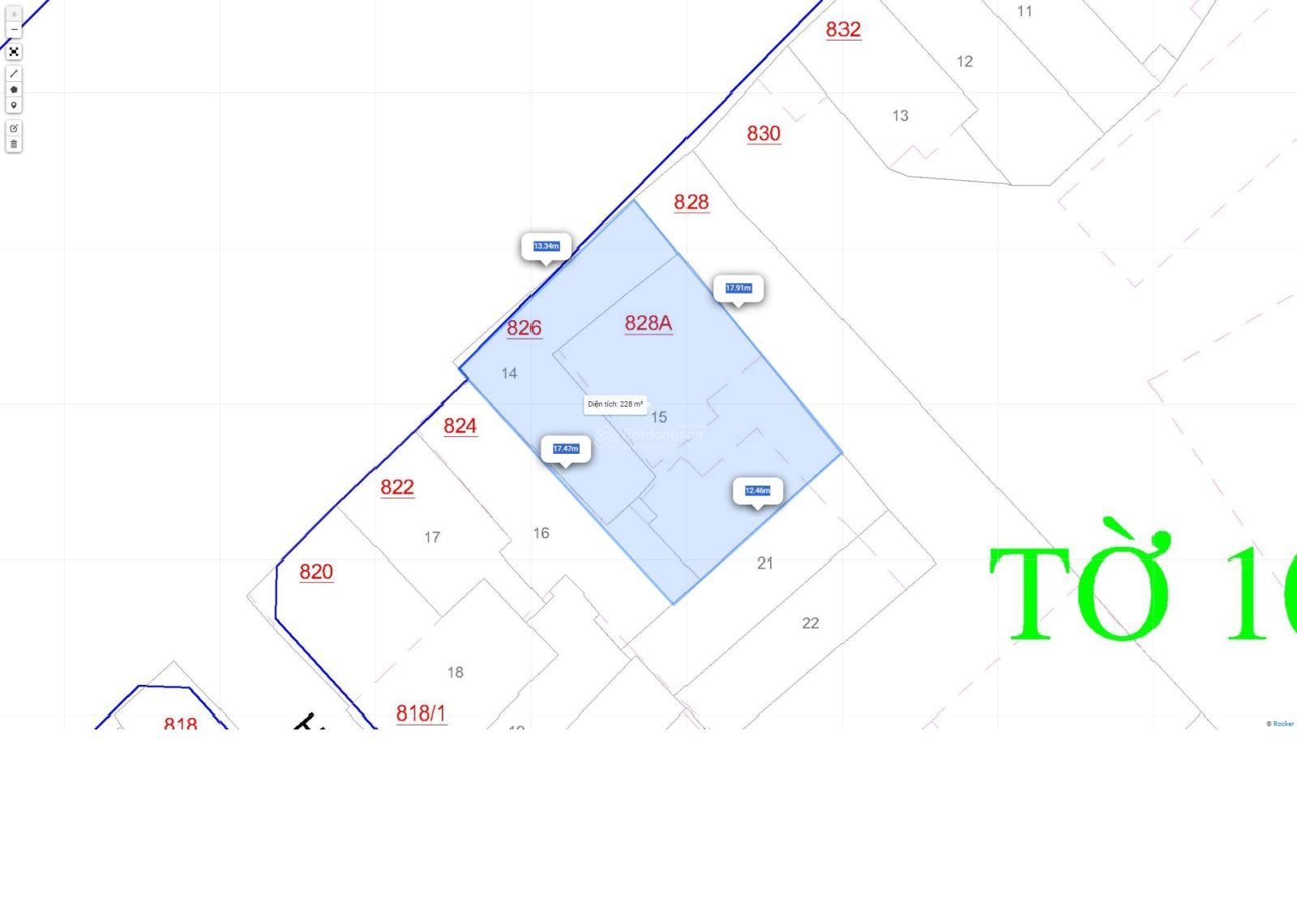Bán nhà mặt tiền 826A Xô Viết Nghệ Tĩnh, P25, (DT: 13x18m, CN 228m2), HĐT 90tr, giá bán TL
