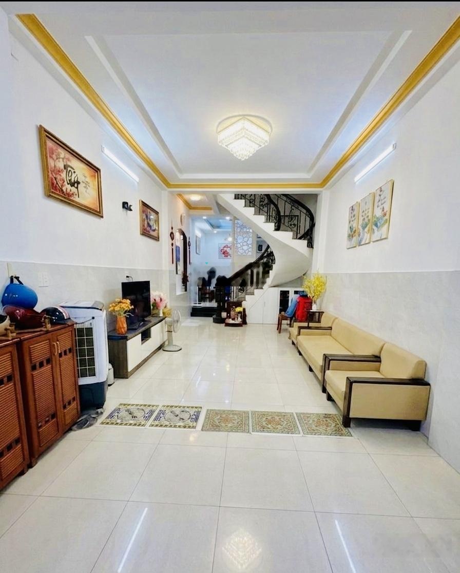 Bán nhà Gò Vấp hẻm xe hơi 8m Phạm Văn Chiêu, gần Đại học Công Nghiệp, 4 tầng 60m2, 8 tỷ ++