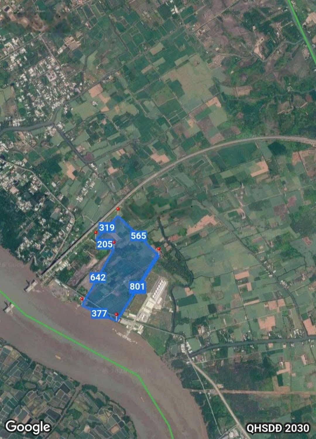 35ha Nhơn Trạch Đồng Nai. Quỹ đất thích hợp làm cảng logistics, khí hóa lỏng