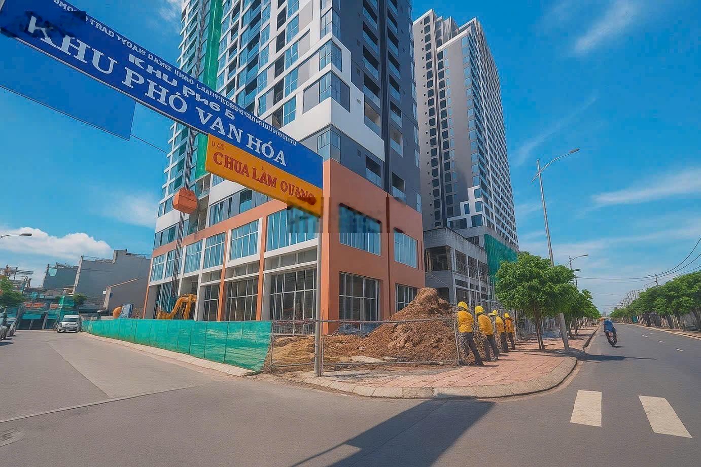 Shophouse tầng 1 cho thuê văn phòng, spa - nhỉnh 5 tỷ - ck cao- view sông- bình đông quận 8