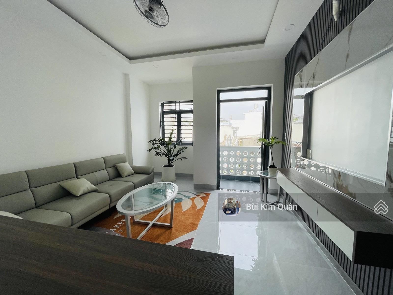 NHÀ MỚI 4 TẦNG 8PN Ở NGAY NHỈNH 8 TỶ Nguyễn Phúc Chu, P.15, Tân Bình DT: 4 x 18m