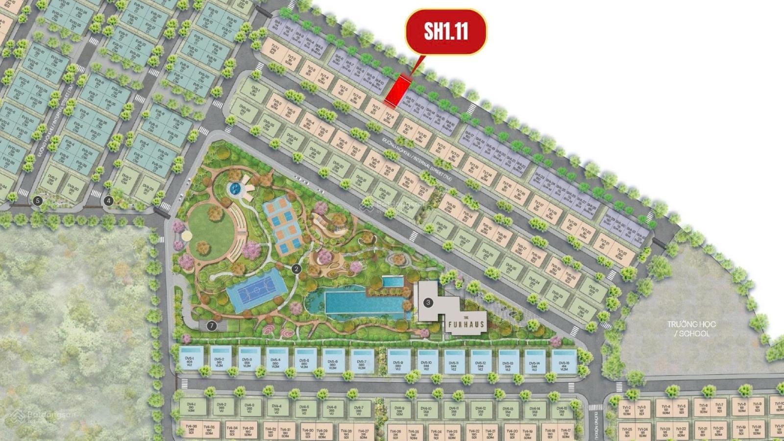 Bán shophouse giá rẻ nhất The Fullton, 21,6 tỷ, 160,5 m2, mặt tiền 10,7m rộng ngang căn song lập