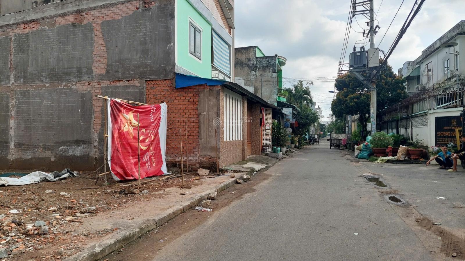 Đất trống tiện cao tầng Hương lộ 2 gần BV Bình Tân, DT: 4x16m(nở hậu L) hẻm xe tải sổ riêng XDTD