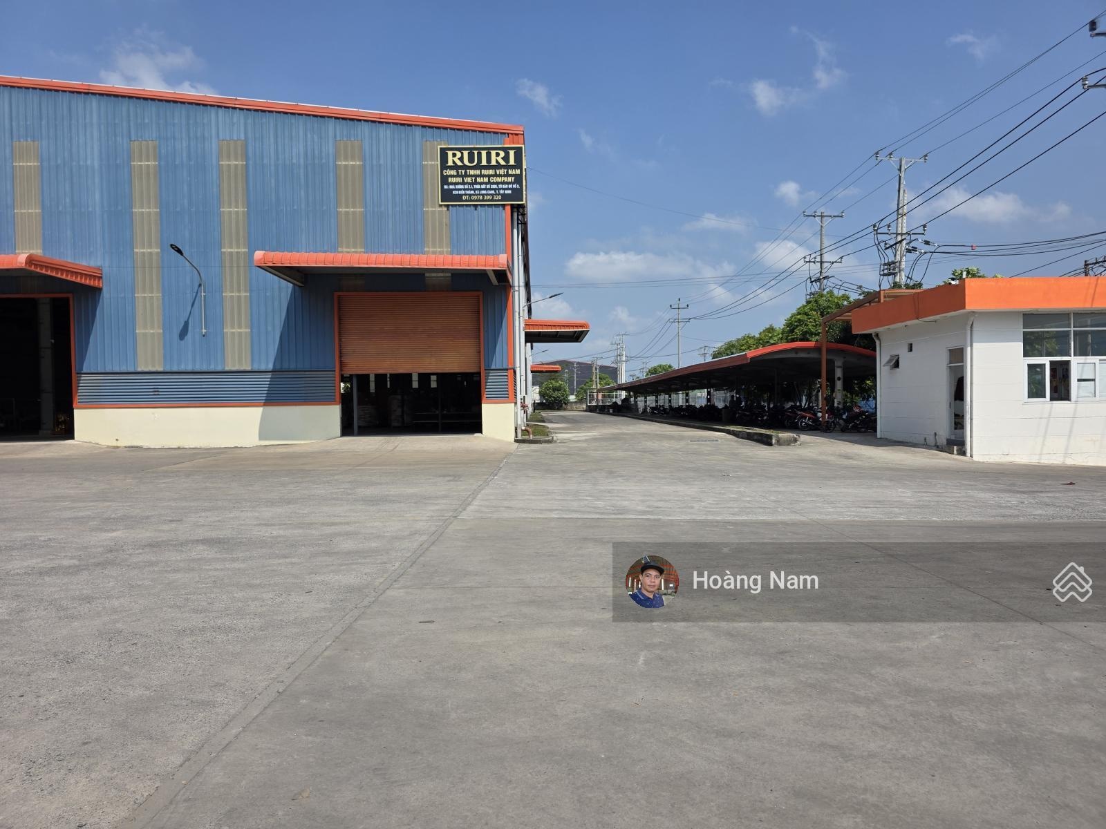 Cho thuê xưởng kcn vĩnh lộc 2. giá 3,3 s/m2 . bàn giao ngay