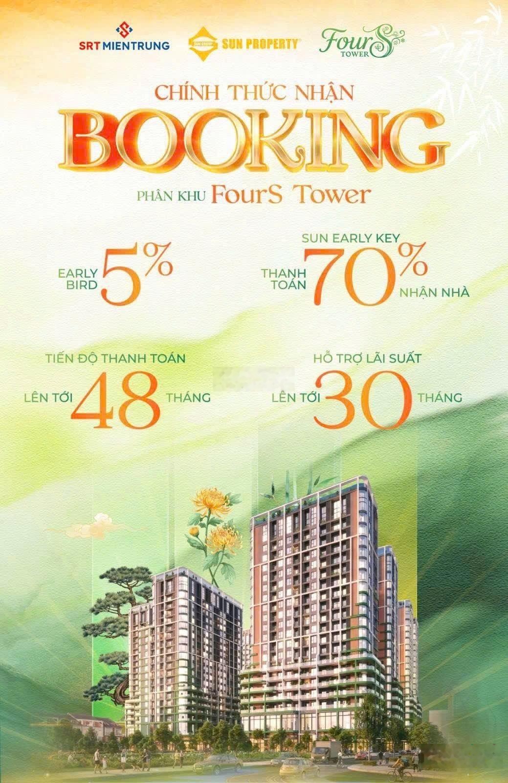 Nhận booking sớm căn hộ sun fours tower giữ chỗ ngay từ giai đoạn đầu - lh: 0905720746