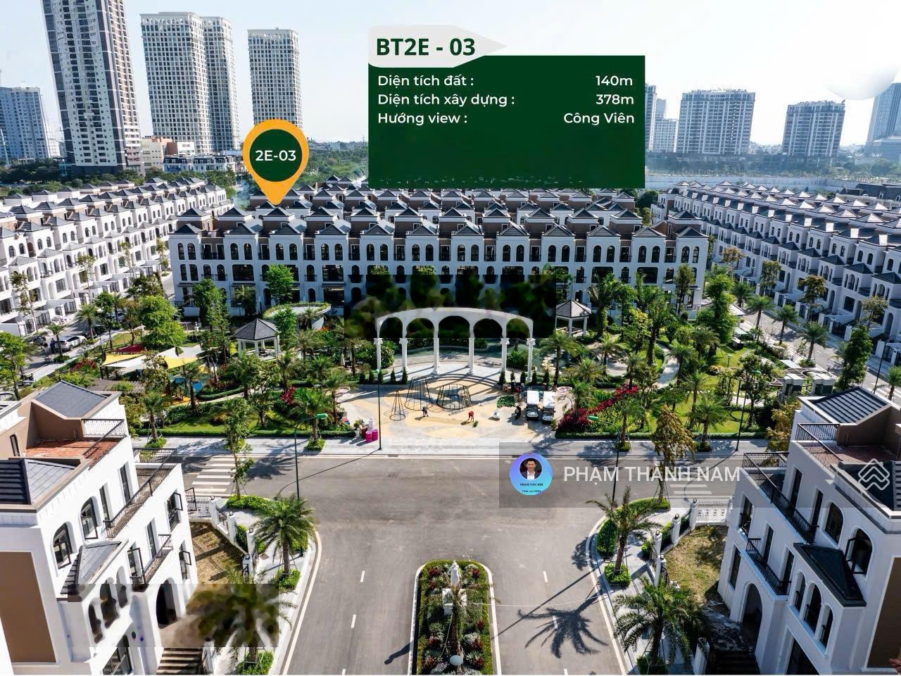 Hàng hiếm ciputra dt 140m² nội khu yên tĩnh đường 21.5m giá tốt view công viên