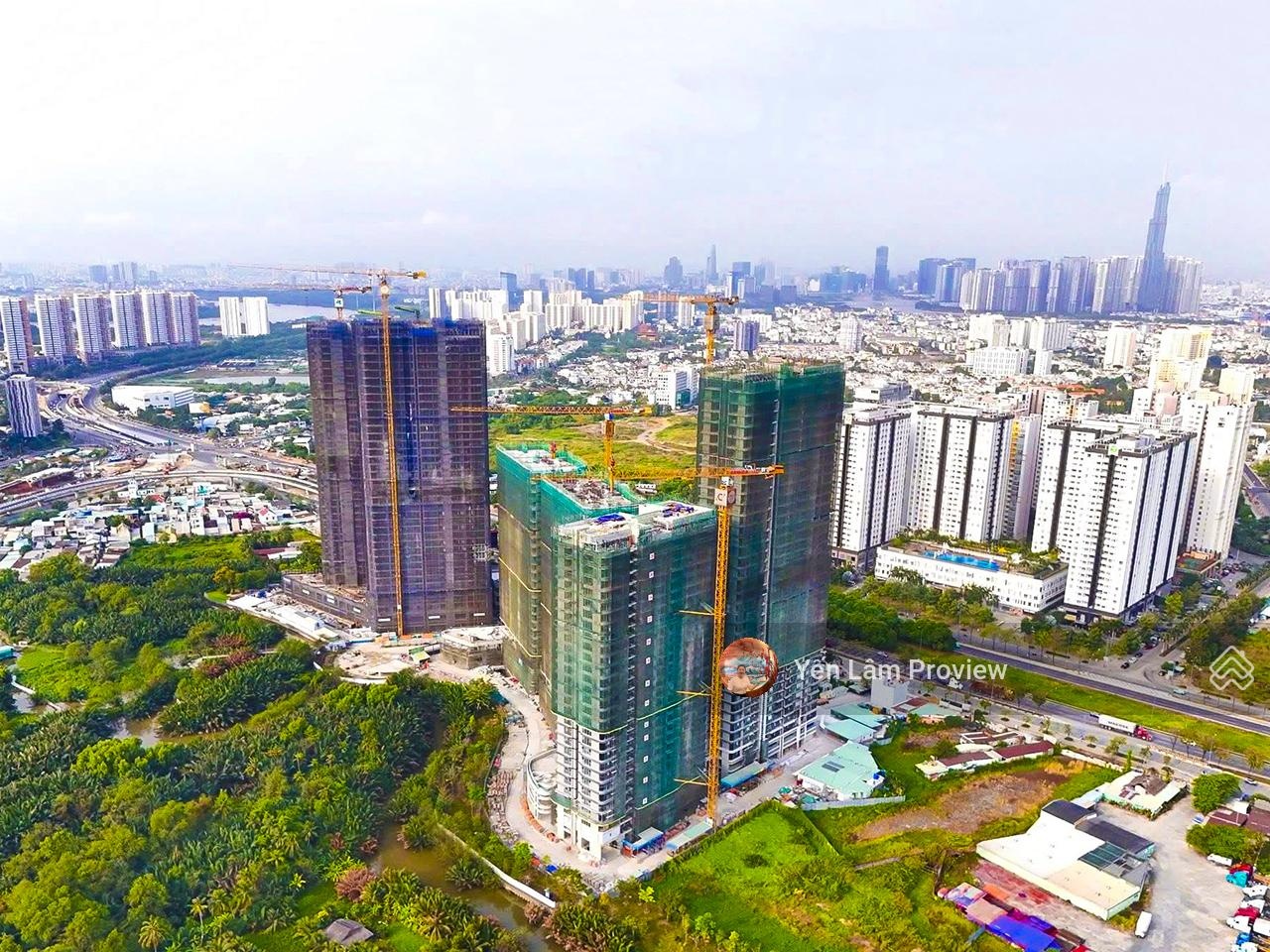 Căn hộ bán tại Eaton Park gồm 2 phòng ngủ view đẹp với diện tích 71m2