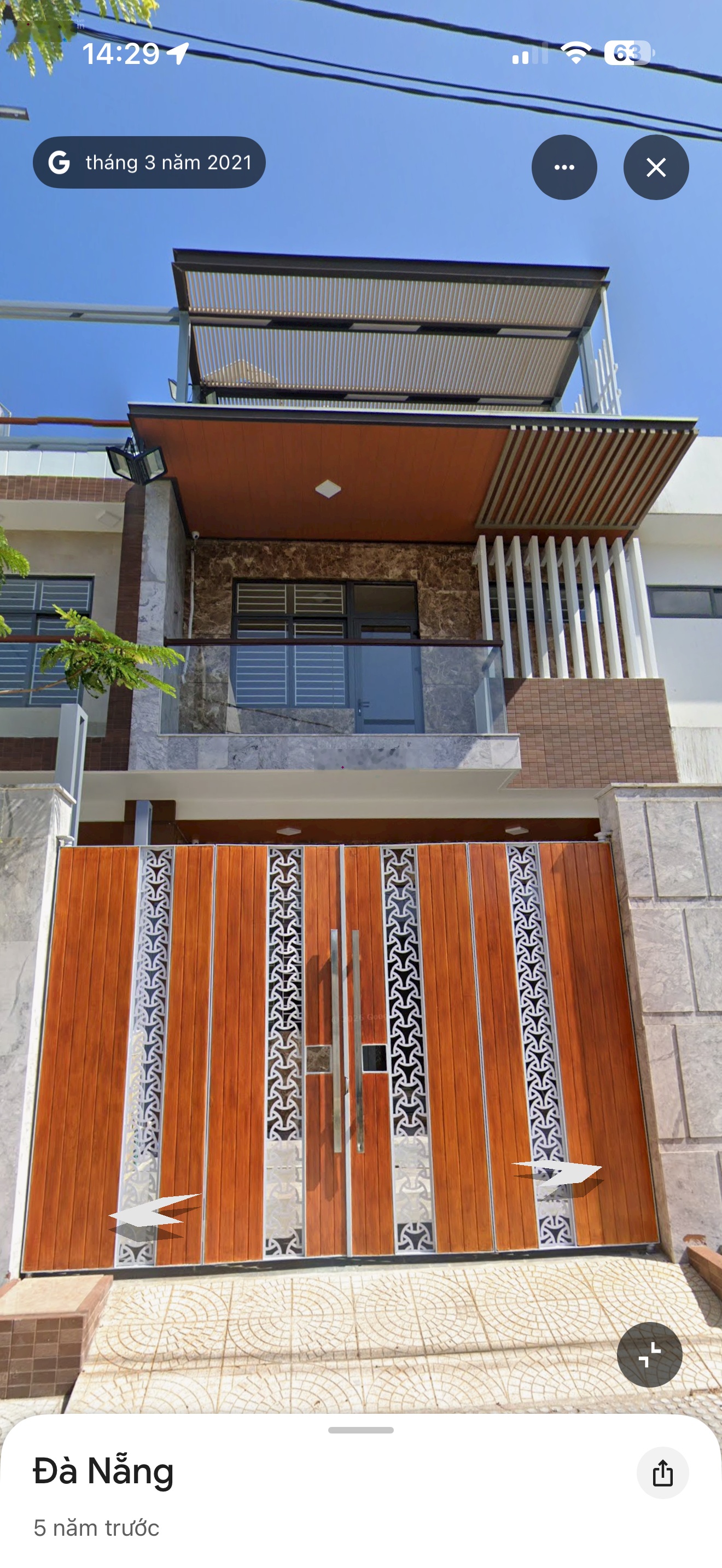 Bán nhà 3 mặt tiền đường Phạm Huy Thông ngay Marina Complex 3 tầng đẹp vip bên sông Hàn giá đầu tư