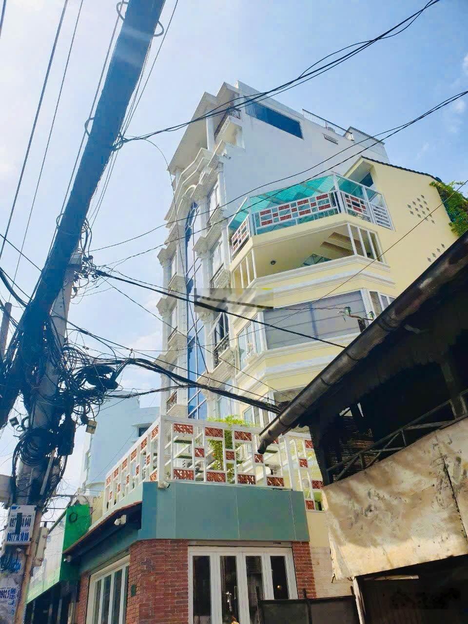 Bán Toà nhà Ngô Tất Tố, Phường 19, Quận Bình Thạnh Kết cấu : 7 Tầng HĐT : Triệu/Tháng
