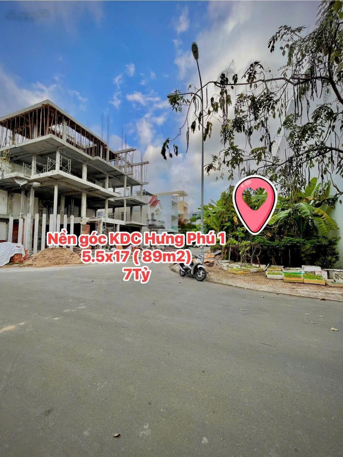 Nền 7 tỷ gốc hai mặt tiền b22 và b11 kdc hưng phú 1, tp cần thơ